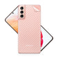 Pack of UV Glue Full Screen Protector Tempered Glass + Carbon Back Sticker and Camera Lens Protection for Samsung S21 Plus