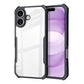 iPhone 17 Shockproof Matte Black Border Aly Camera lens Protection back cover Case