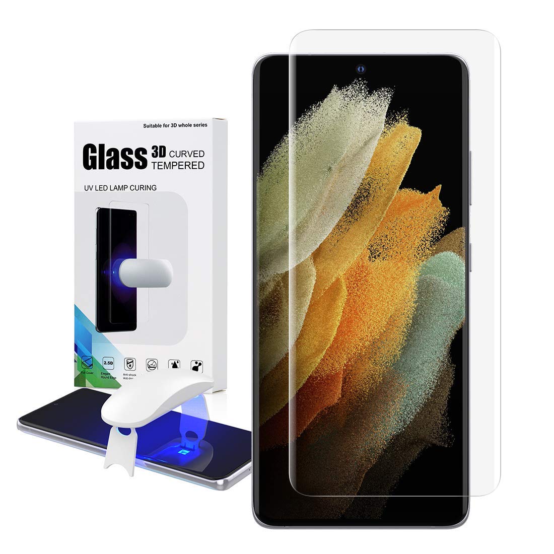 UV Nano Tempered Glass for Samsung Galaxy S21