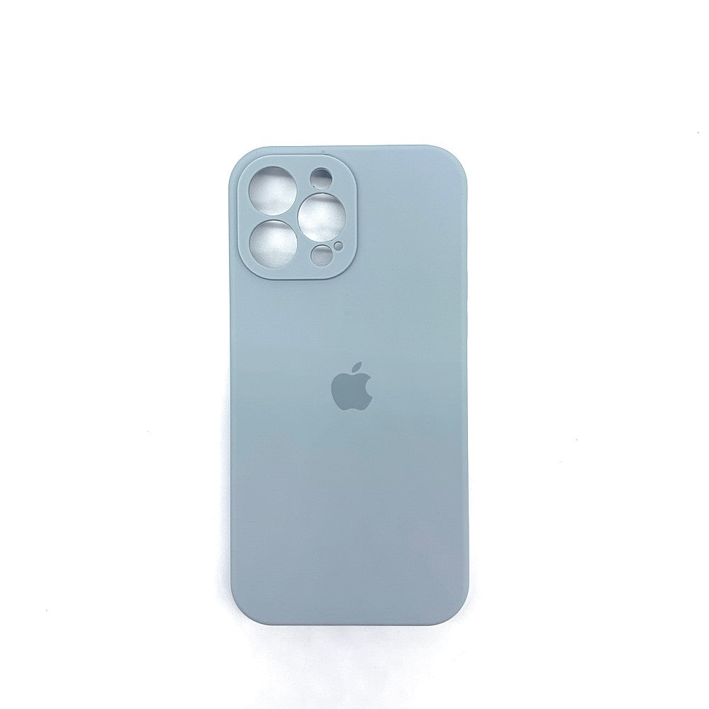 apple silicone case Velvet inner cover Hard back cover for iPhone 13 Pro Max