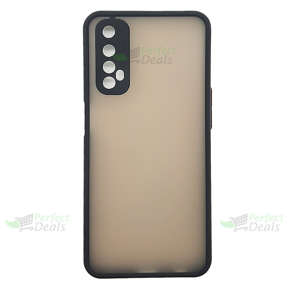 Camera lens Protection Gingle TPU Back cover for Realme 7