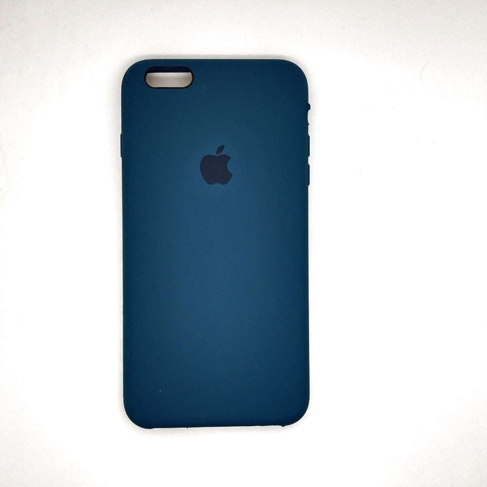 apple silicone case Velvet inner cover Hard back cover for iPhone 6 Plus / 6s Plus