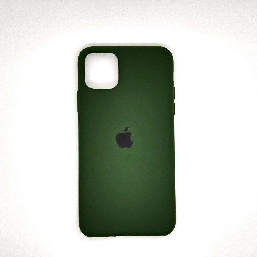 apple silicone case Velvet inner cover Hard back cover for iPhone 11 Pro Max