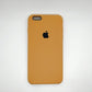apple silicone case Velvet inner cover Hard back cover for iPhone 6 Plus / 6s Plus