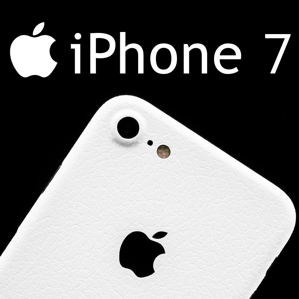 White Skin Sticker for apple iPhone