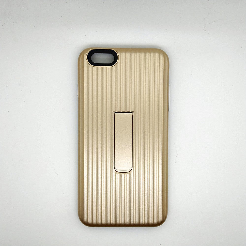 New Stand Stipe RGB Hard Perfect Grip Suitcase type Back Cover Phone Case for apple iPhone