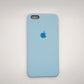 apple silicone case Velvet inner cover Hard back cover for iPhone 6 Plus / 6s Plus