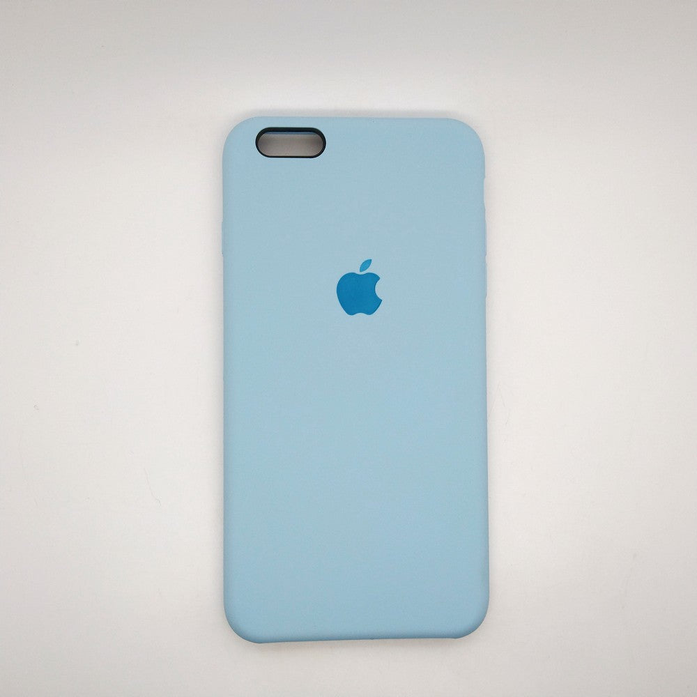 apple silicone case Velvet inner cover Hard back cover for iPhone 6 Plus / 6s Plus