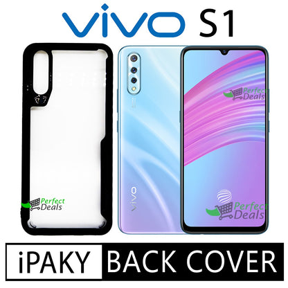 iPaky Shock Proof Back Cover for Vivo S1