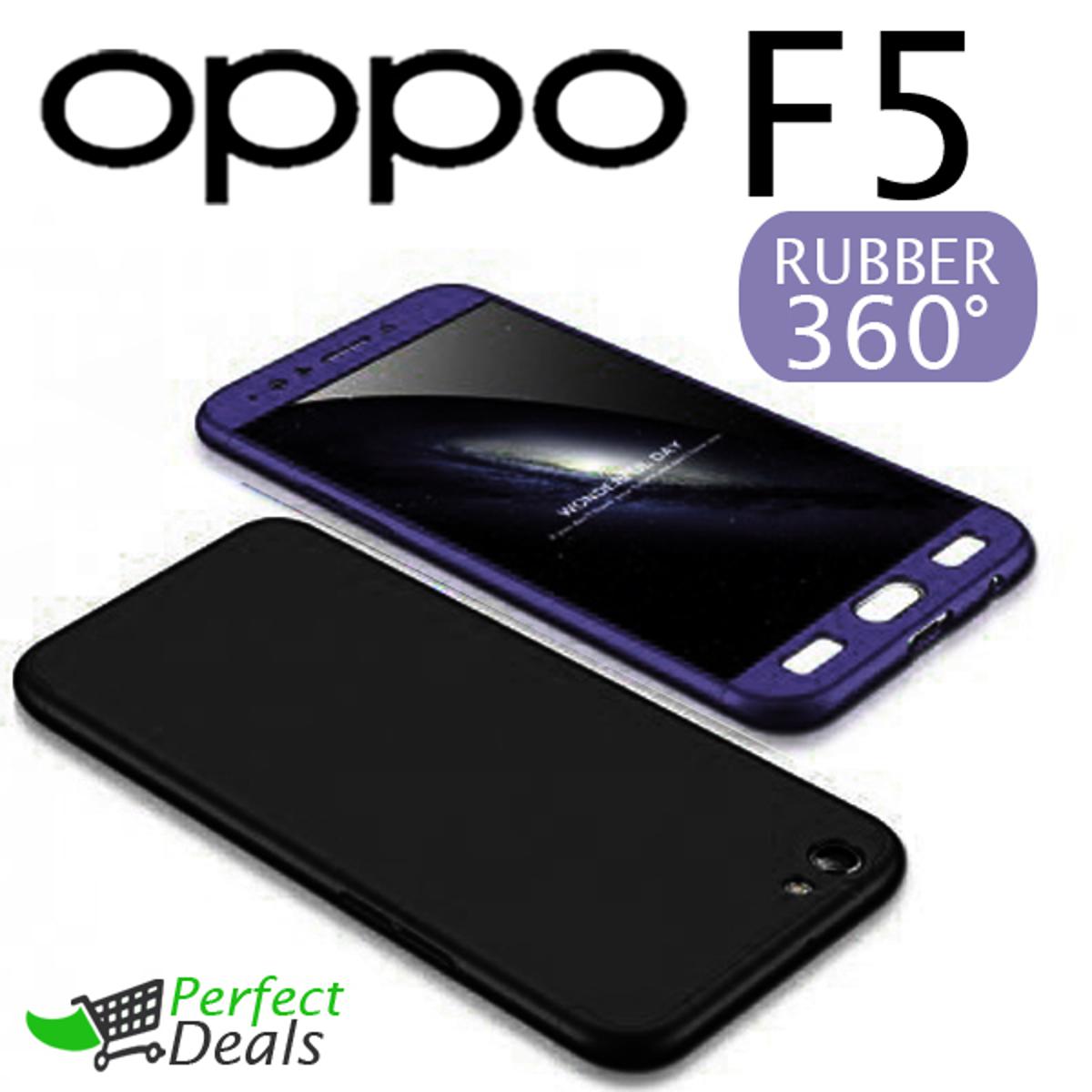 Rubber 360° TPU Case for OPPO F5