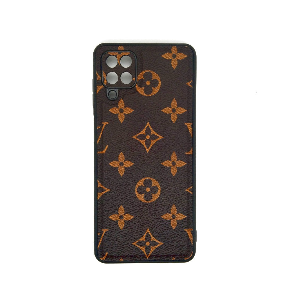 LV Case High Quality Perfect Cover Full Lens Protective Rubber TPU Case For Samsung A12