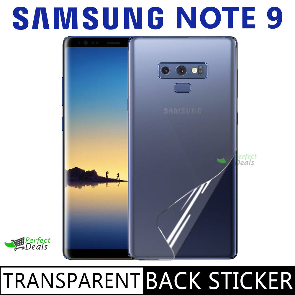 Clear Skin Back Sticker for Samsung Galaxy Note 9