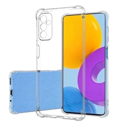 AntiShock Clear Back Cover Soft Silicone TPU Bumper case for Samsung M52 5G