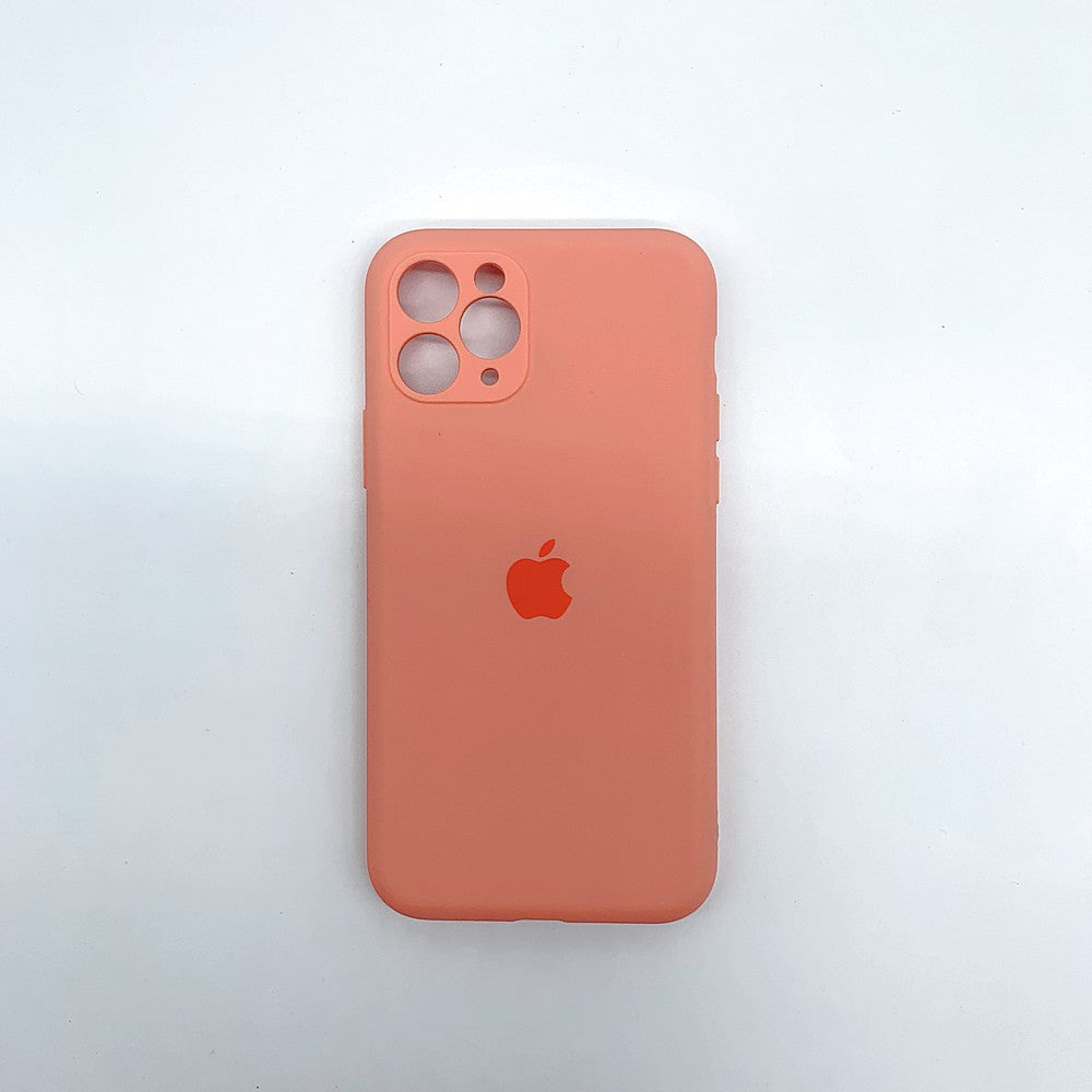 apple silicone case Velvet inner cover Hard back cover for iPhone 11 Pro