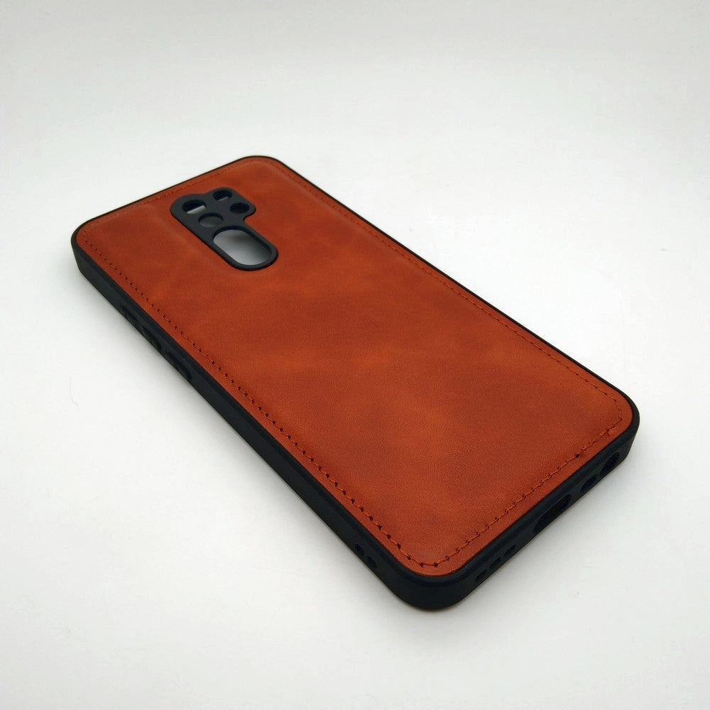 Luxury Leather Case Protection Phone Case Back Cover for Redmi 9