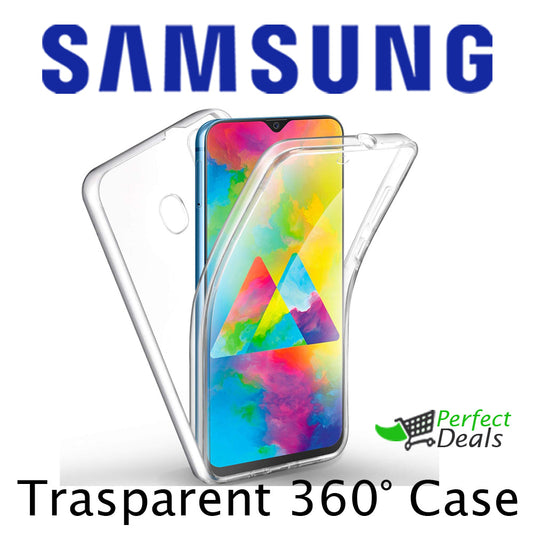 Silicone Clear 360° Case for Samsung A01