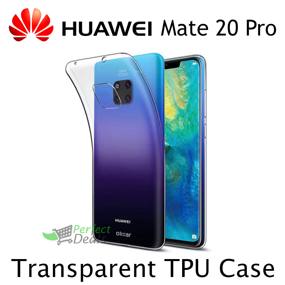 Transparent Clear TPU Case for Huawei Mate 20 Pro