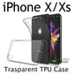 Transparent Clear Slim Case for apple iPhone X / Xs