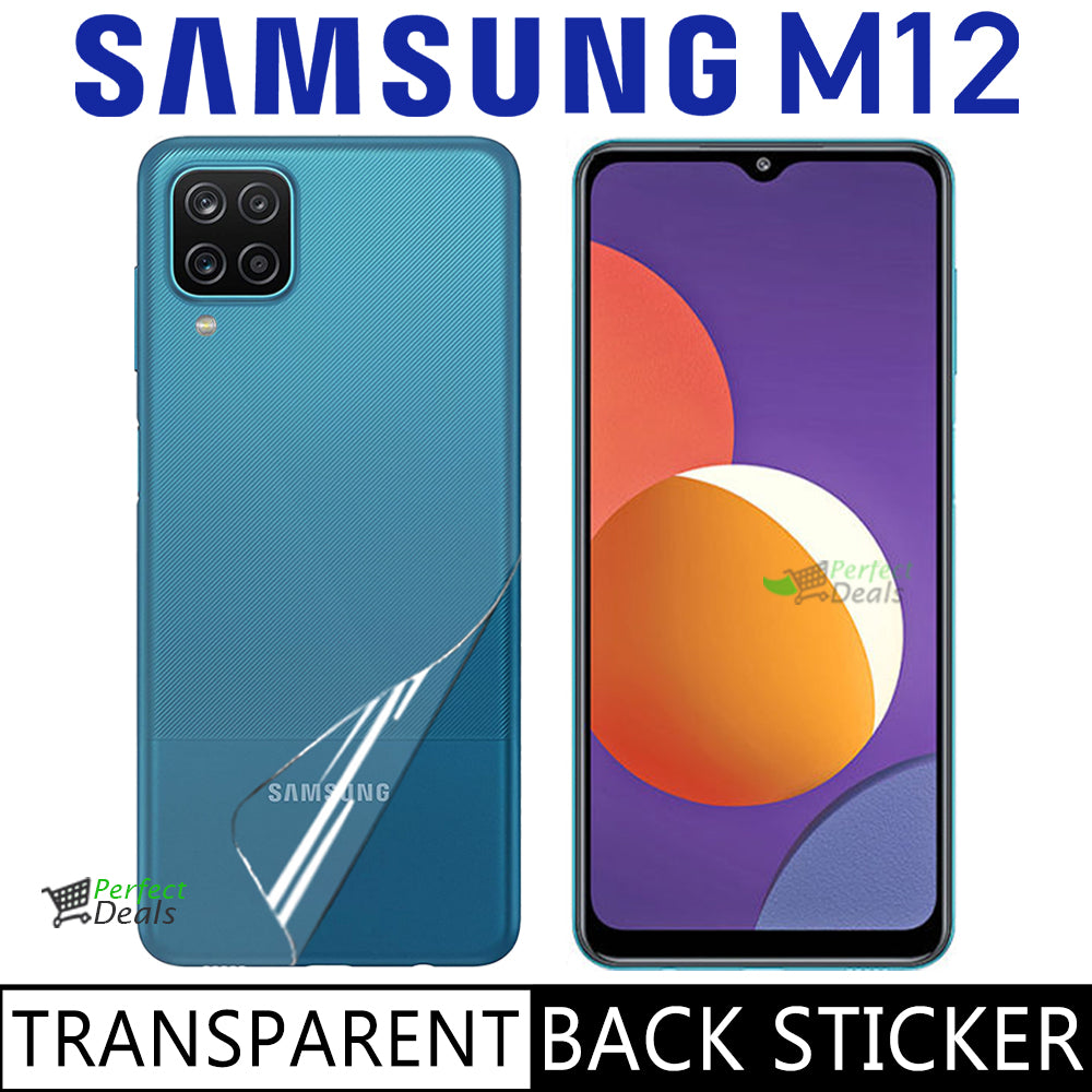 Clear Skin Back Sticker for Samsung Galaxy M12