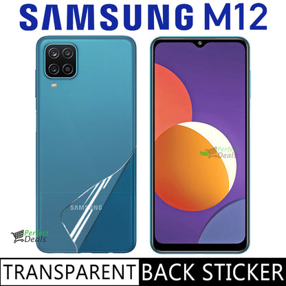 Clear Skin Back Sticker for Samsung Galaxy M12