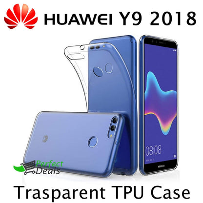 Transparent Clear Slim Case for Huawei Y9 2018