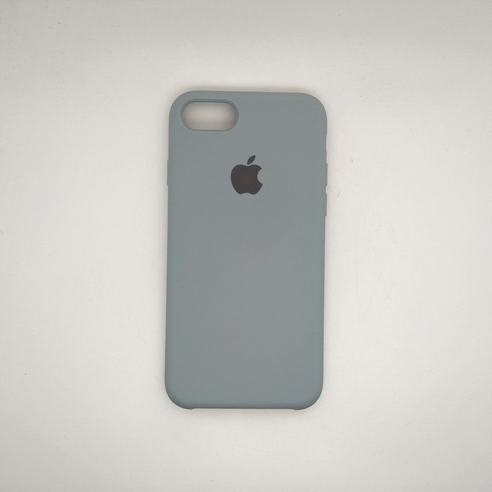 apple silicone case Velvet inner cover Hard back cover for iPhone 7 / 8