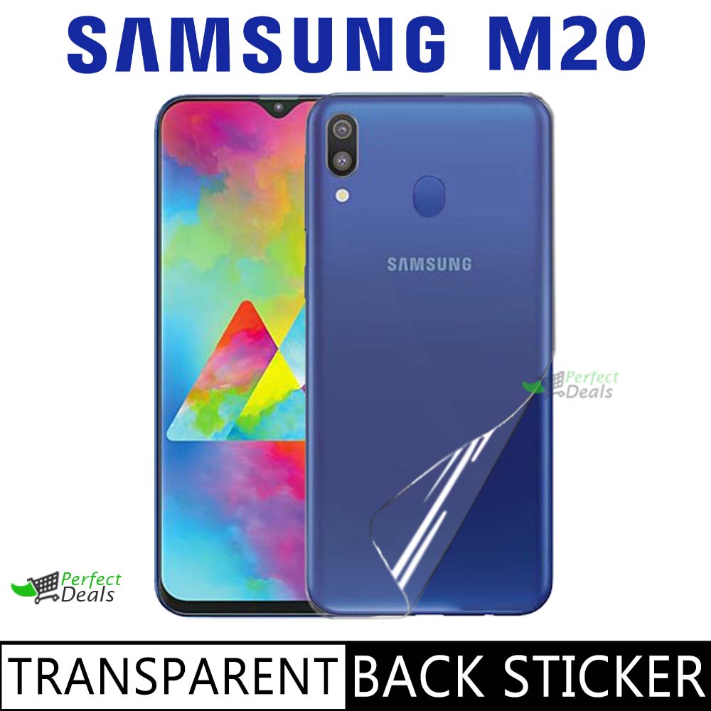 Clear Skin Back Sticker for Samsung Galaxy M20