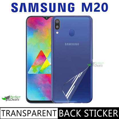 Clear Skin Back Sticker for Samsung Galaxy M20