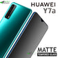 Matte Tempered Glass Screen Protector for Huawei Y7A