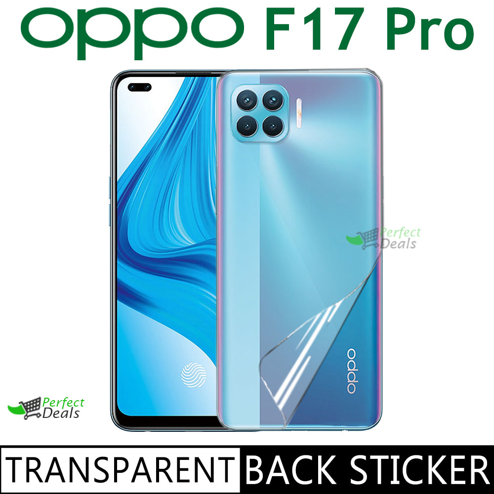 Clear Skin Back Sticker for OPPO F17 Pro