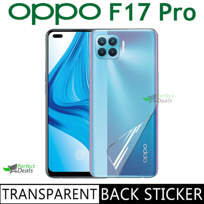 Clear Skin Back Sticker for OPPO F17 Pro