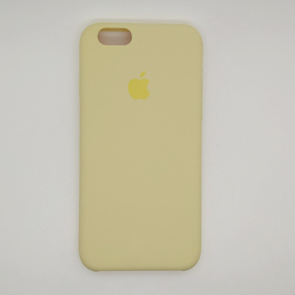 apple silicone case Velvet inner cover Hard back cover for iPhone 6 / 6s