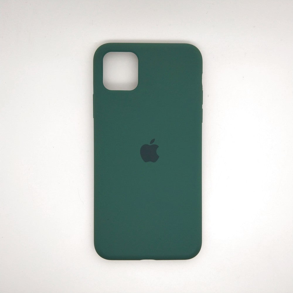 apple silicone case Velvet inner cover Hard back cover for iPhone 11 Pro Max