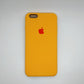 apple silicone case Velvet inner cover Hard back cover for iPhone 6 Plus / 6s Plus