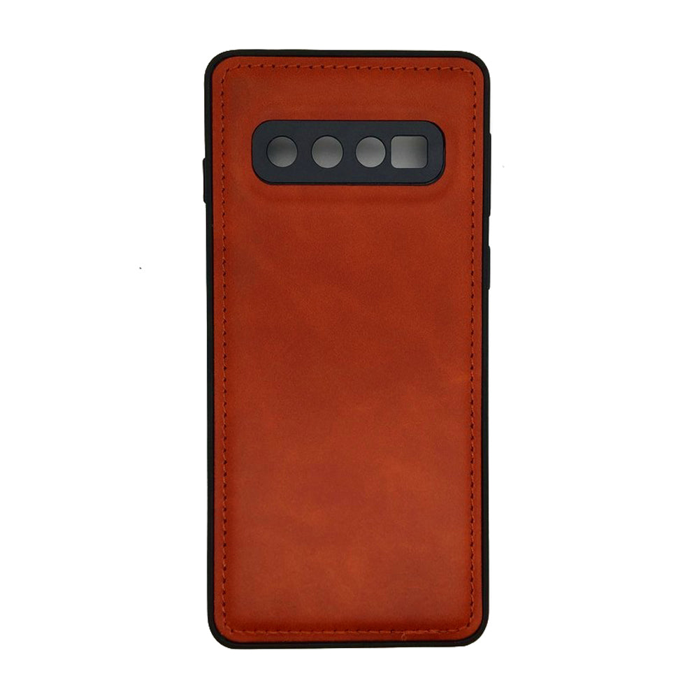 Luxury Leather Case Protection Phone Case Back Cover for Samsung S10