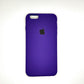 apple silicone case Velvet inner cover Hard back cover for iPhone 6 Plus / 6s Plus