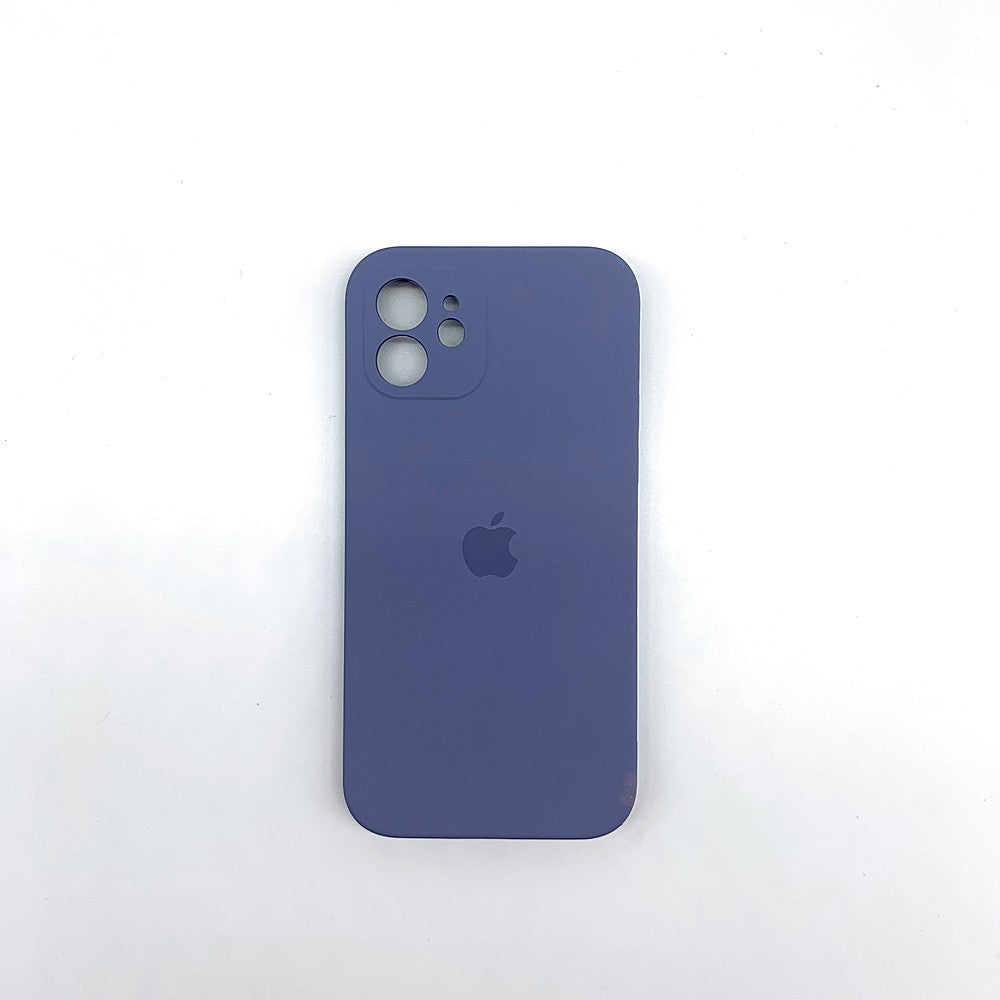 apple silicone case Velvet inner cover Hard back cover for iPhone 12