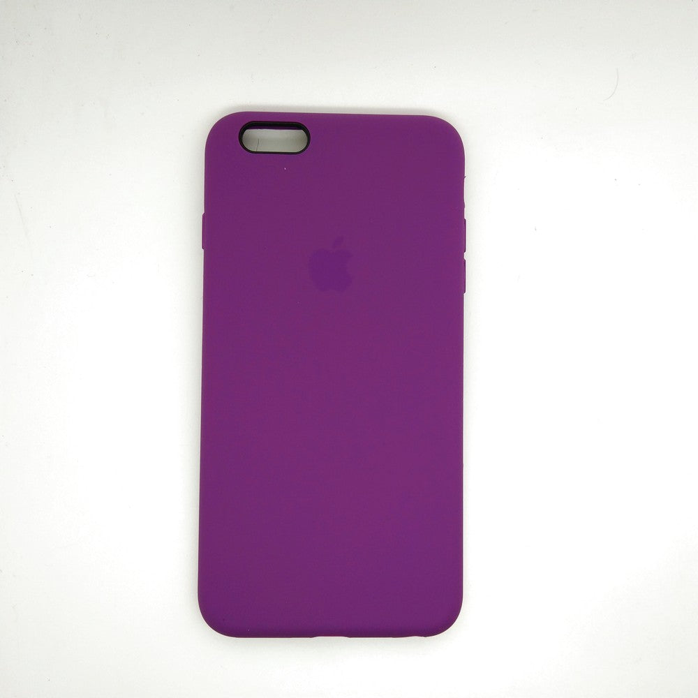 apple silicone case Velvet inner cover Hard back cover for iPhone 6 Plus / 6s Plus