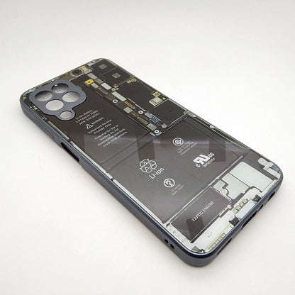 Circuit Board High Quality Hard Cover Full Camera Lens Protective Case for Samsung M33 5G