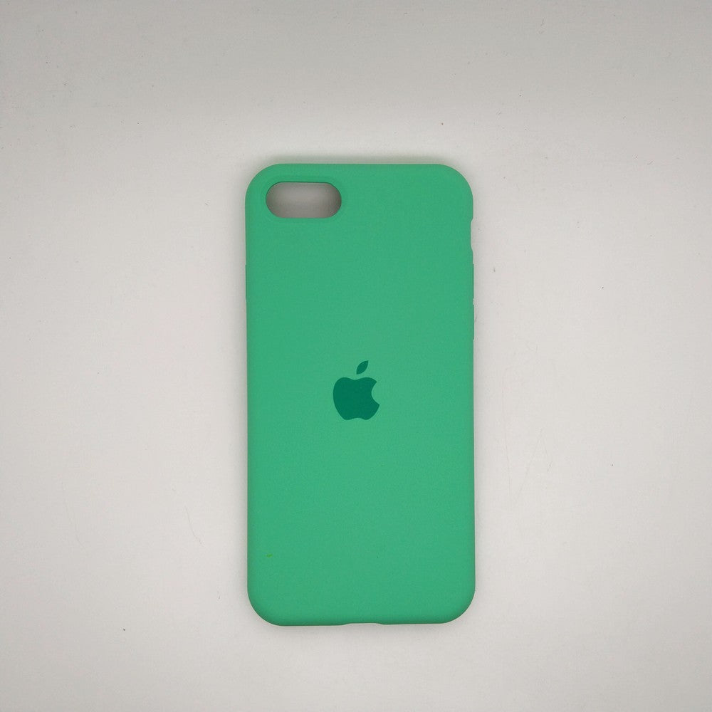 apple silicone case Velvet inner cover Hard back cover for iPhone 7 / 8
