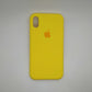apple Liquid Silicone Back Cover for XR