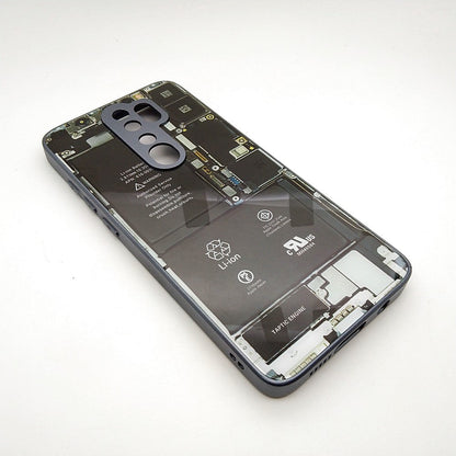 Circuit Board High Quality Hard Cover Full Camera Lens Protective Case for Redmi Note 8 Pro