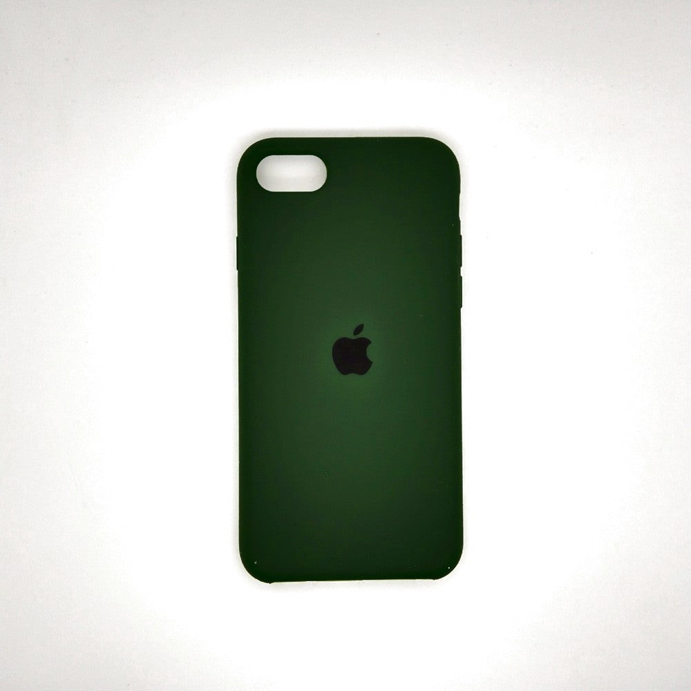 apple silicone case Velvet inner cover Hard back cover for iPhone 7 / 8