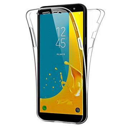 Silicone Clear 360° Case for Samsung J6 Plus