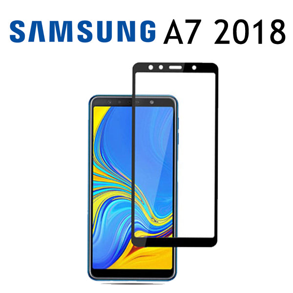 Screen Protector Tempered Glass for Samsung Galaxy A7 2018