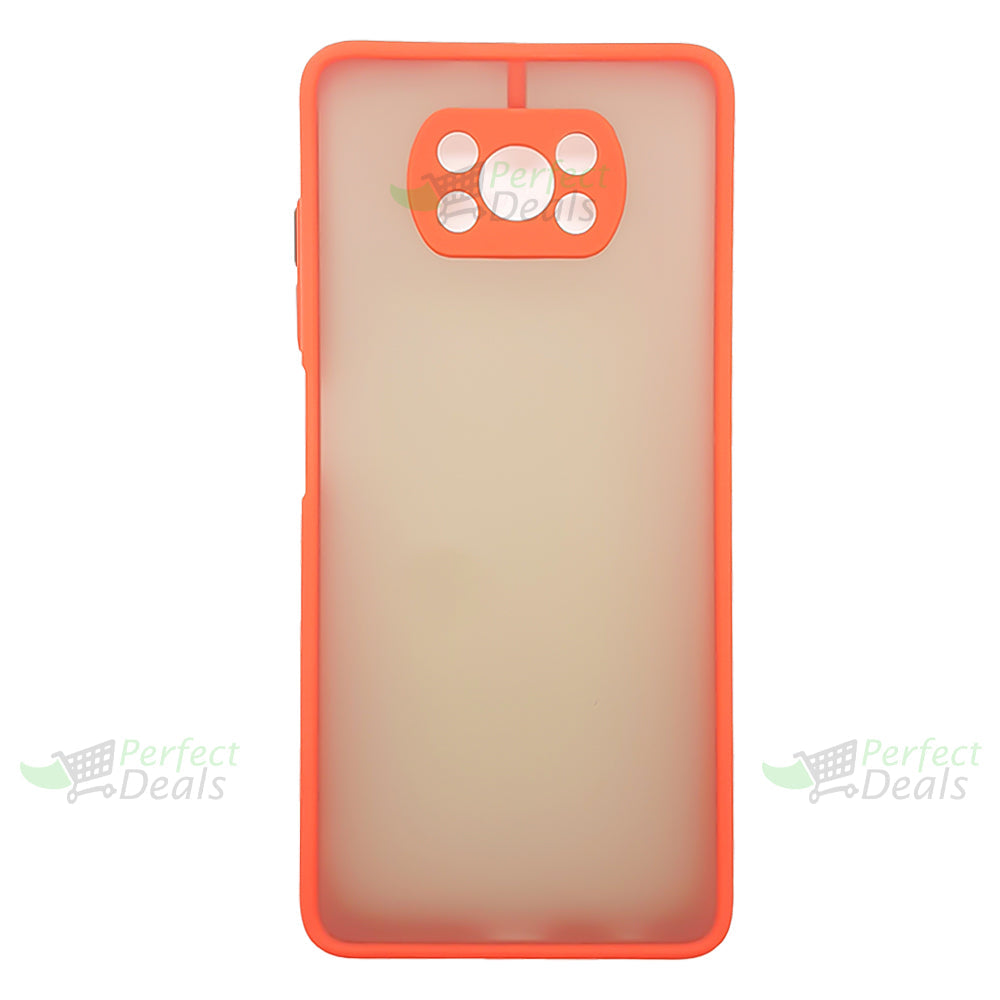 Camera lens Protection Gingle TPU Back cover for POCO X3