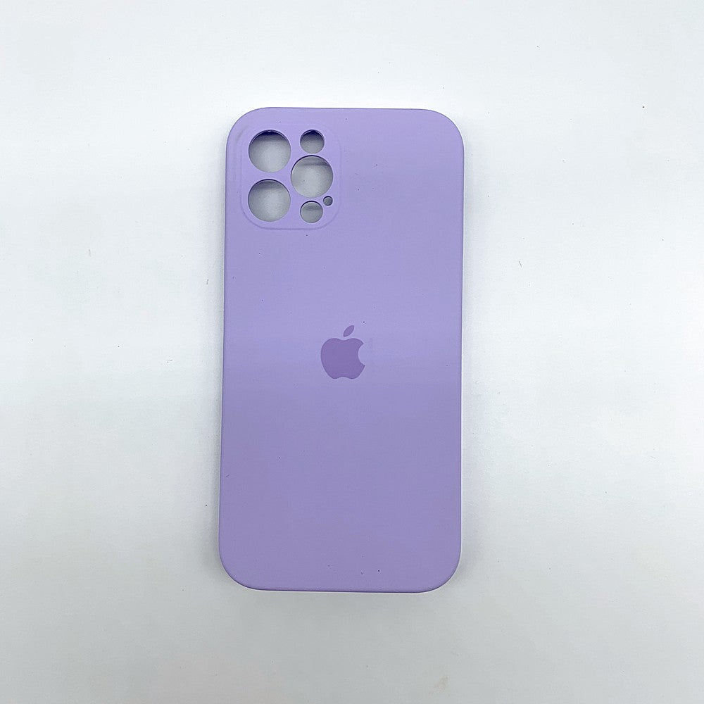 apple silicone case Velvet inner cover Hard back cover for iPhone 12 Pro