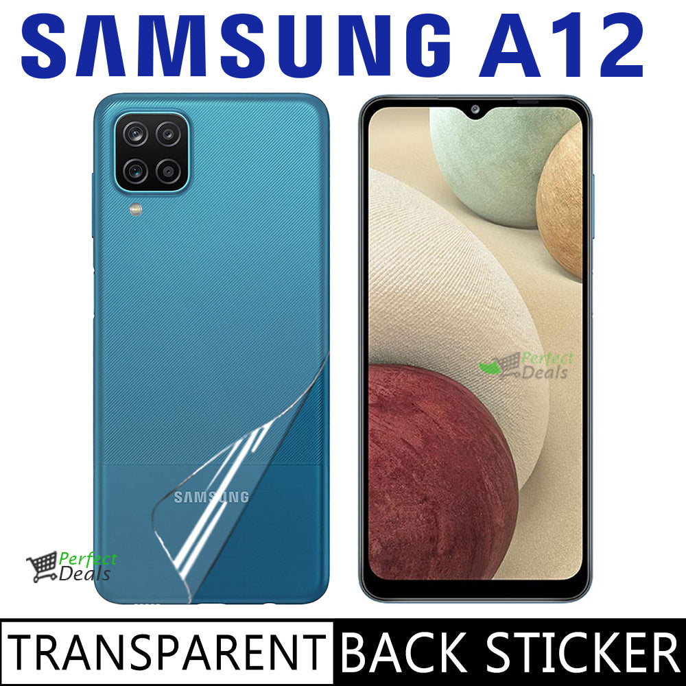 Clear Skin Back Sticker for Samsung Galaxy A12
