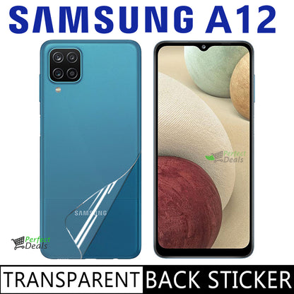 Clear Skin Back Sticker for Samsung Galaxy A12