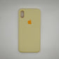 apple Liquid Silicone Back Cover for Xs Max
